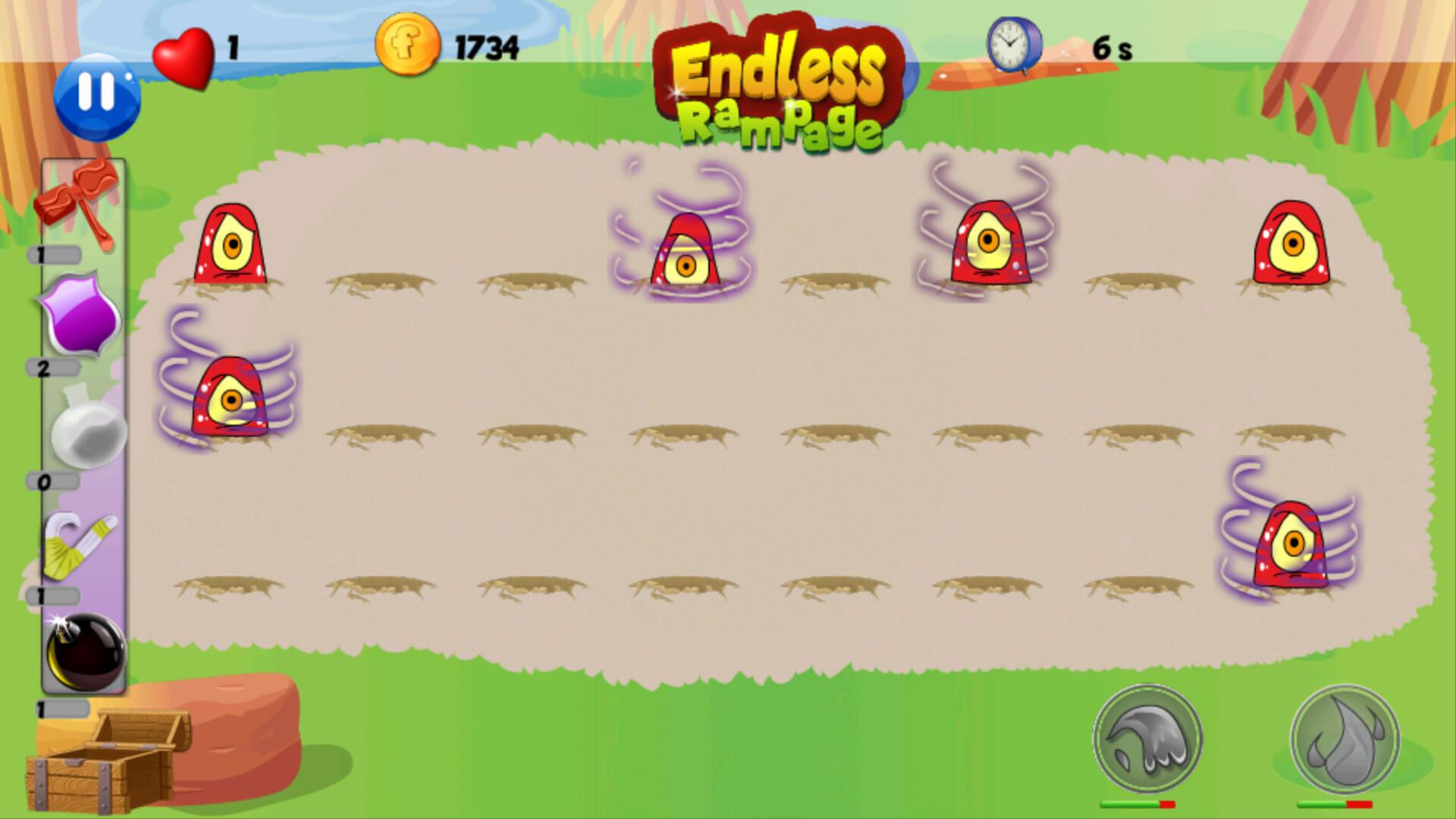 Endless Rampage: Whack-a-mole game (itch) - кадр 1