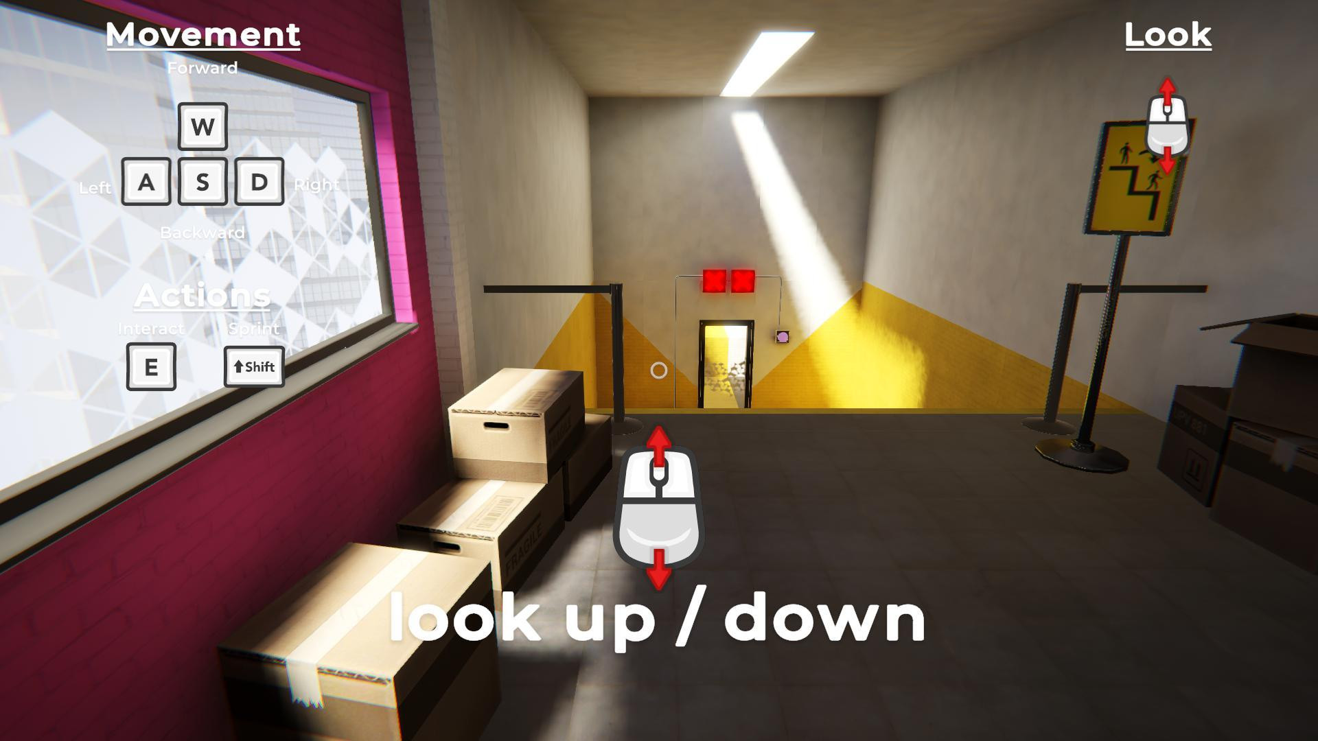 First Steps into Gaming - First Person Shooter (itch) - кадр 1