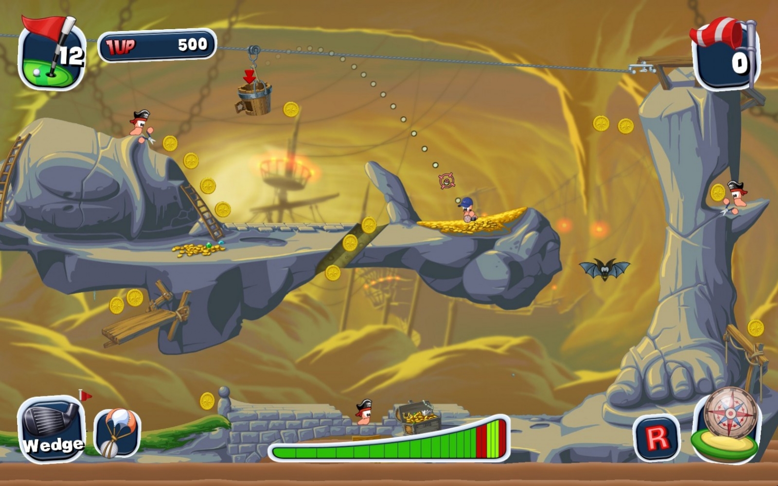 Worms Crazy Golf - кадр 3