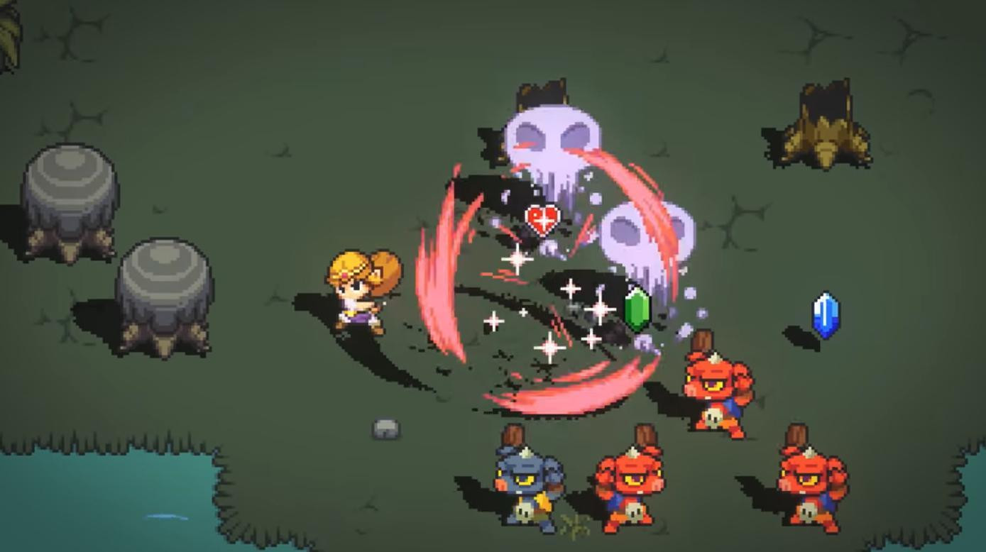 Cadence of Hyrule - Crypt of the NecroDancer Featuring the Legend of Zelda - кадр 1