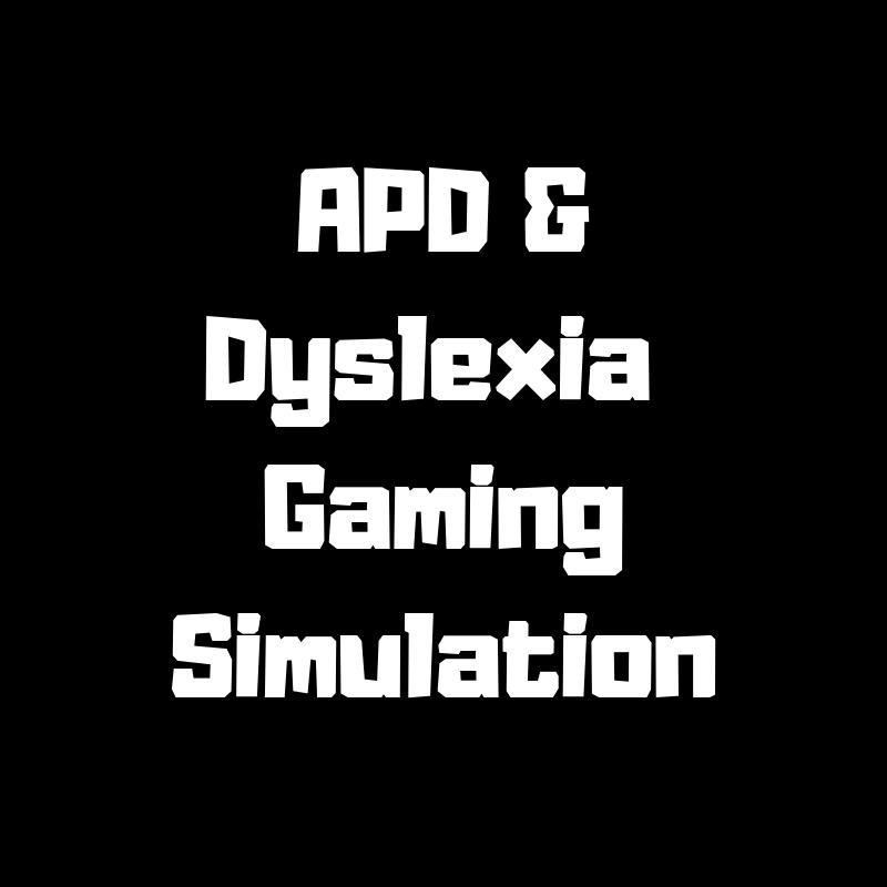 APD & Dyslexia Gaming Simulation (itch) - кадр 1