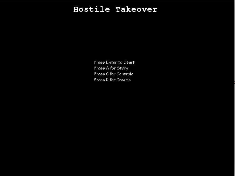 Hostile Takeover - Demo (itch) - кадр 1