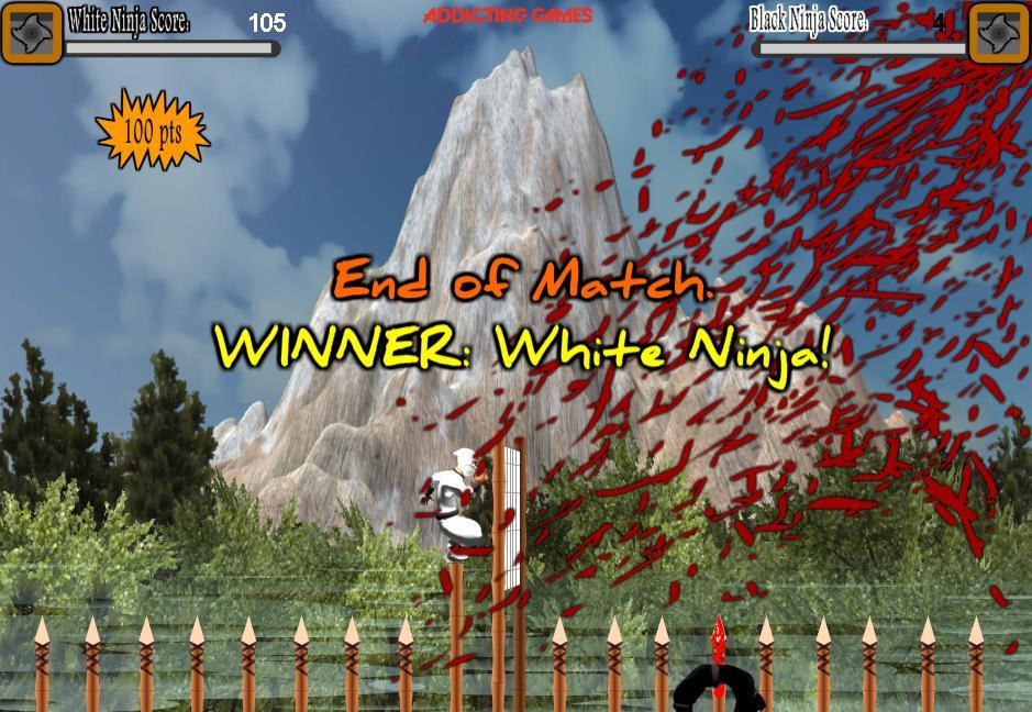 Ninja Volleyball HD (itch) - кадр 1