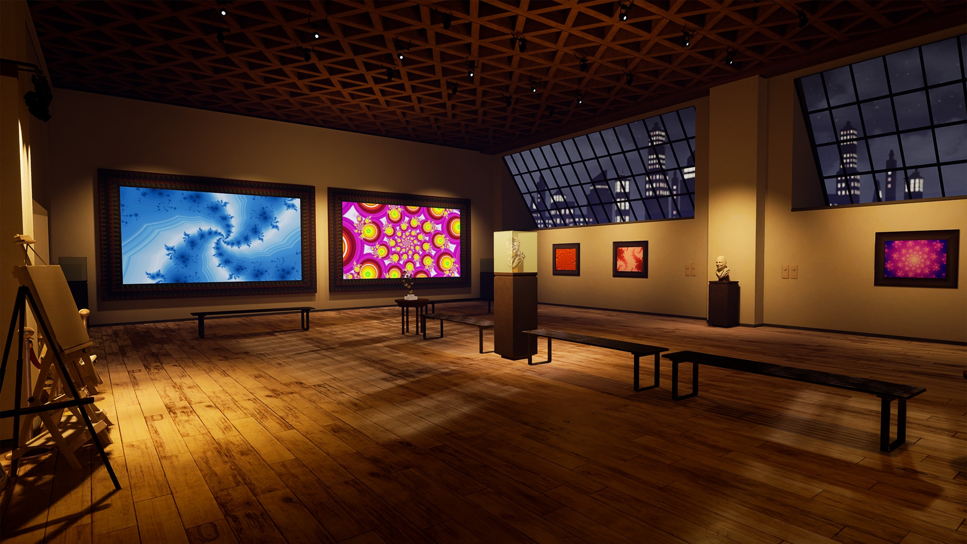 Fractal Gallery VR - кадр 1
