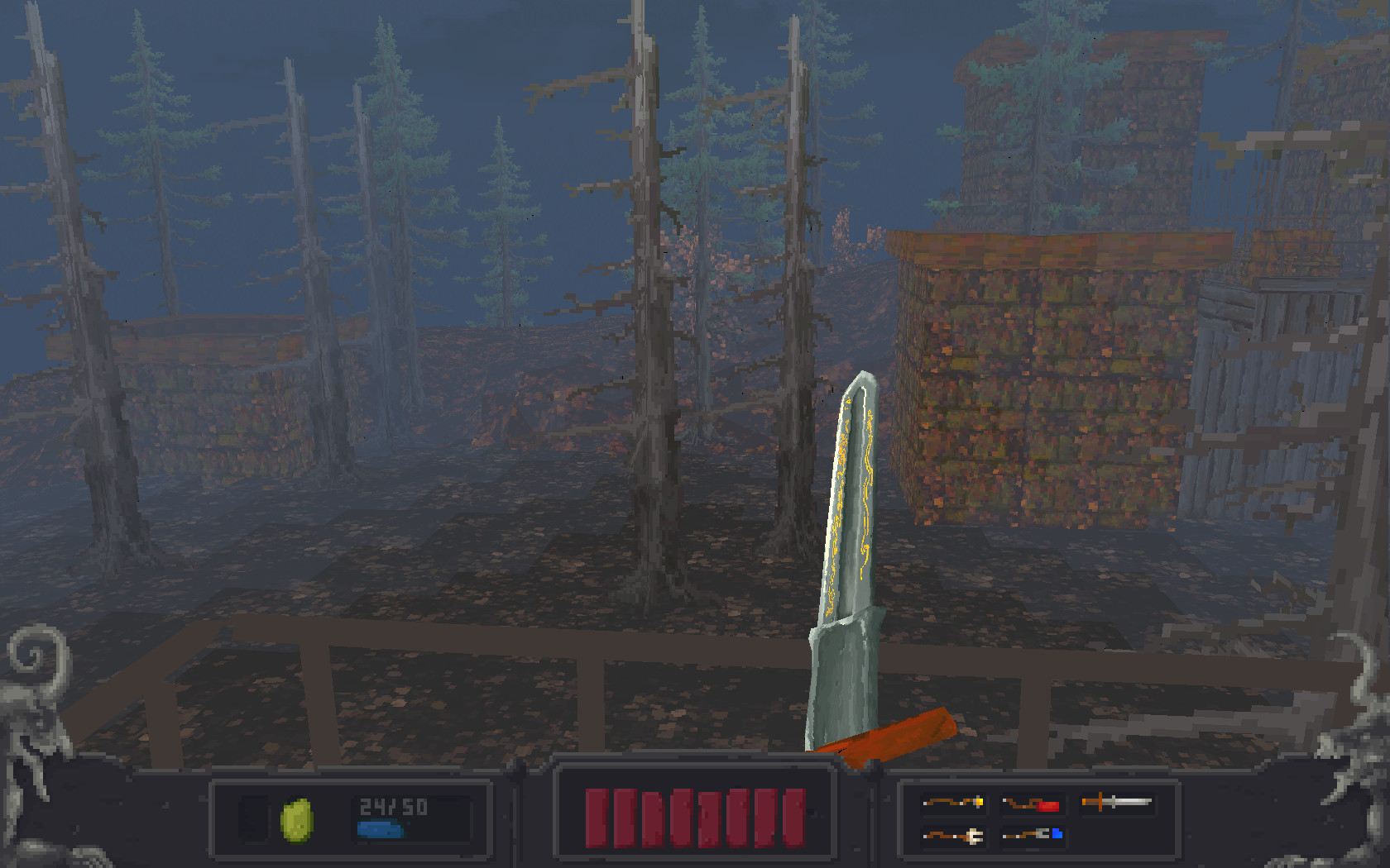 Autumn Night 3D Shooter - кадр 1