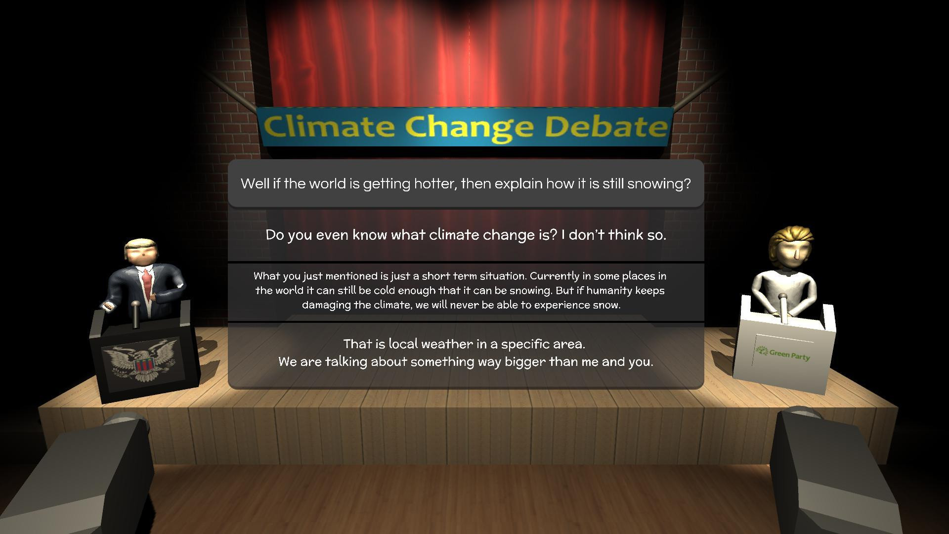 A Green Debate (itch) - кадр 1