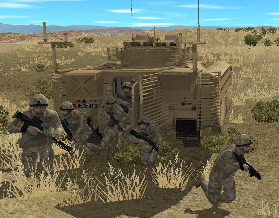 Combat Mission: Shock Force - British Forces - кадр 4