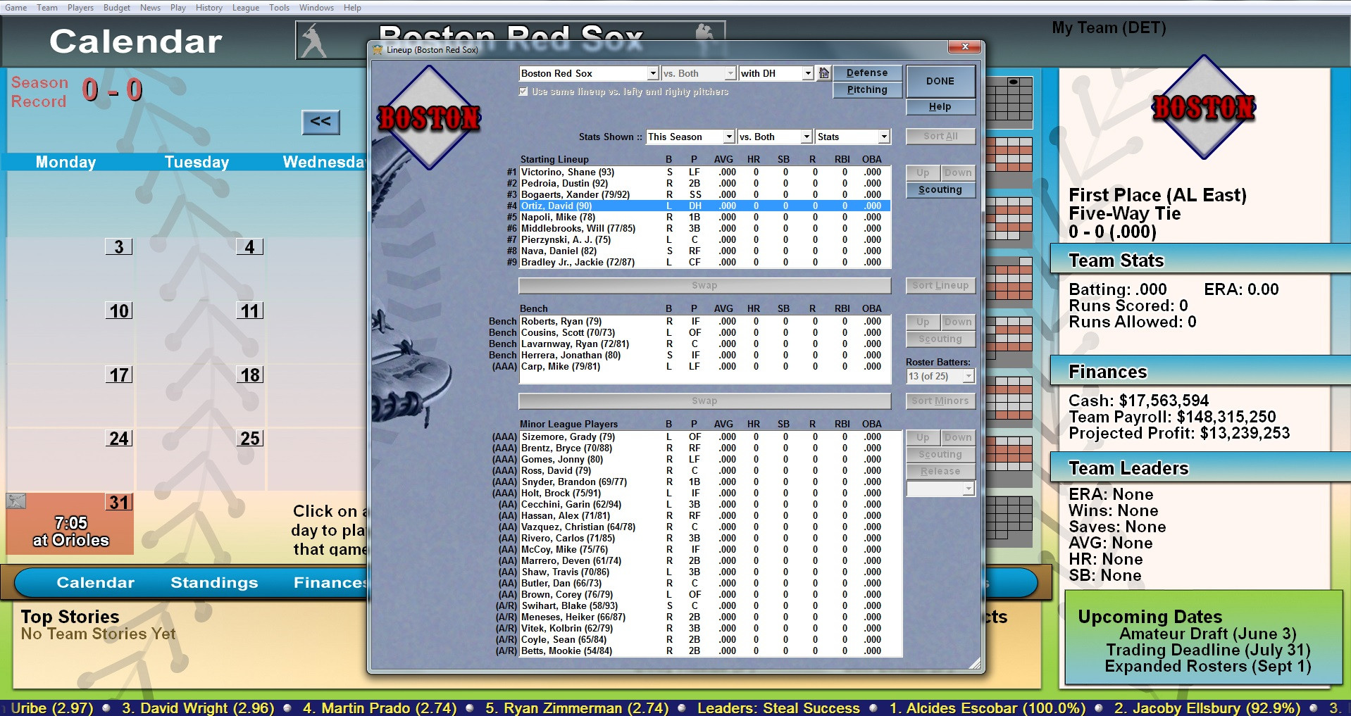 Baseball Mogul 2015 - кадр 1