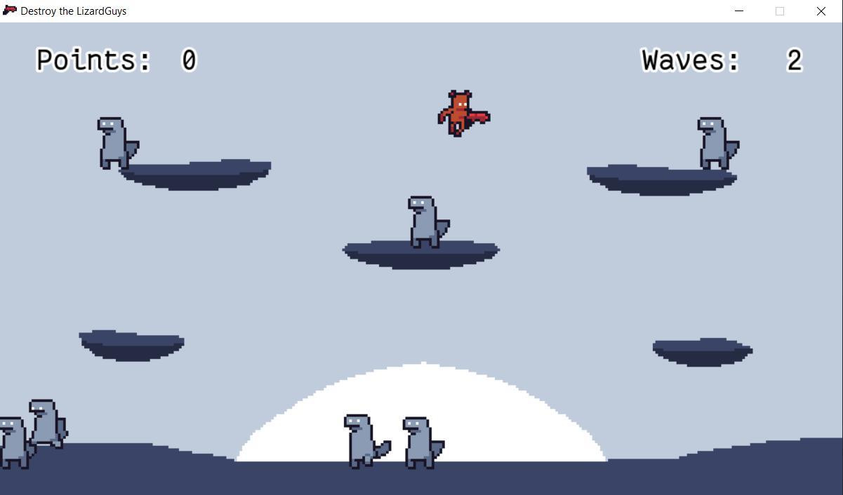 Destroy the LizardGuys (itch) - кадр 1