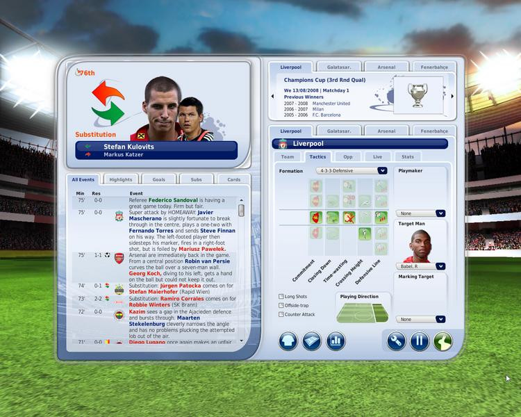 FIFA Manager 09 - кадр 15