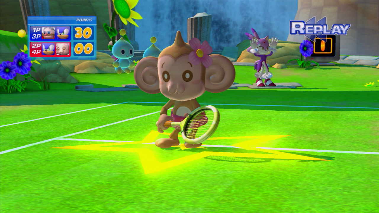 Sega Superstars Tennis - кадр 5
