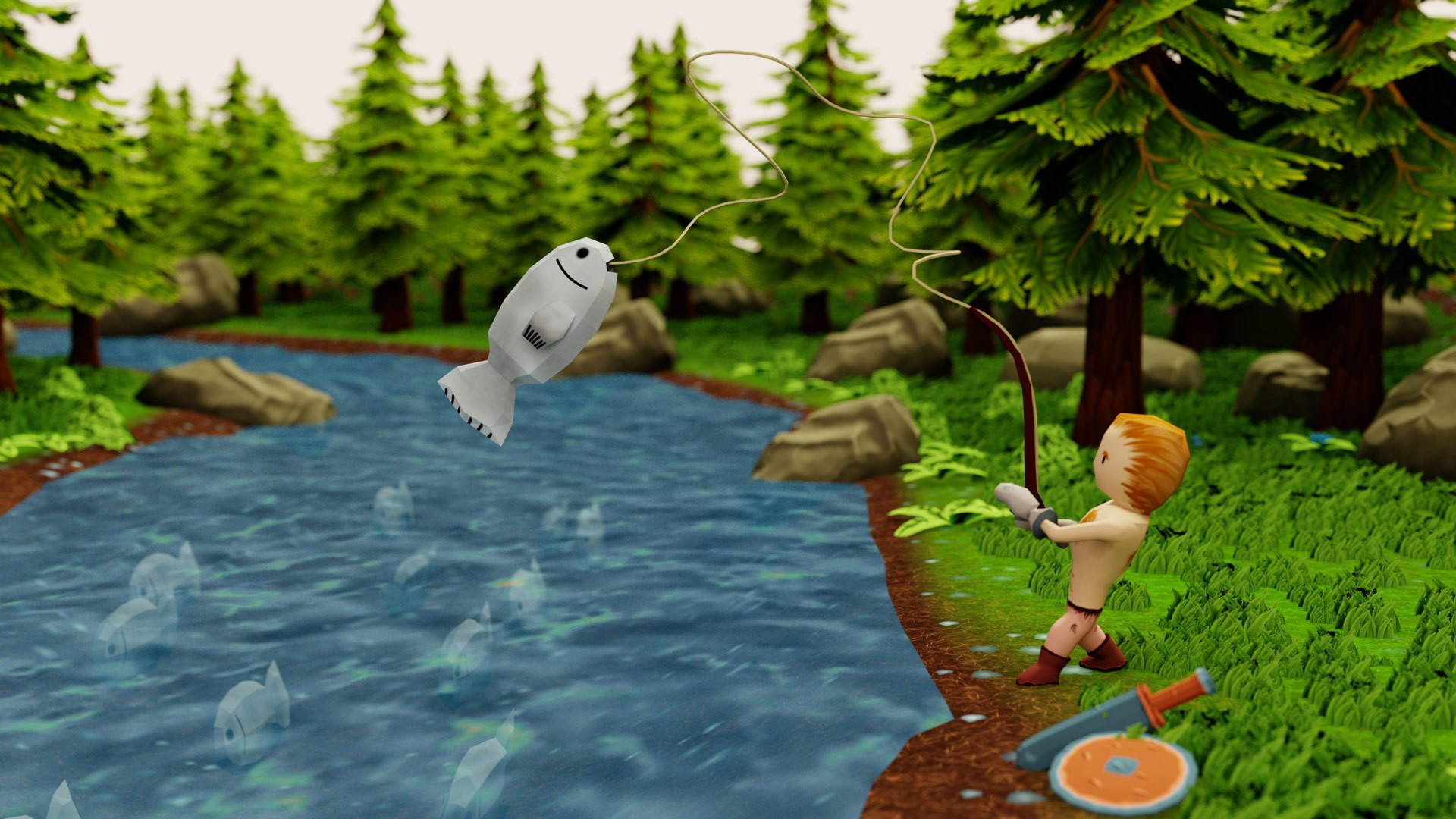 Little Adventure Hunter_Demo/Prototype (itch) - кадр 1