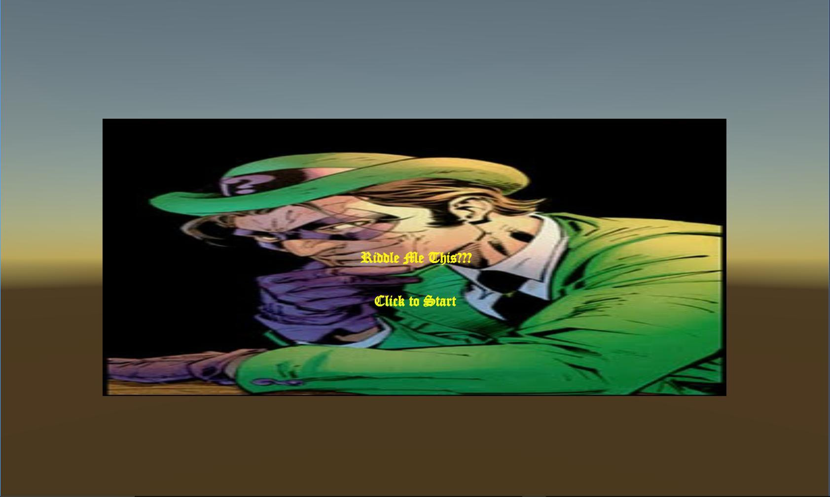 Riddle Me This (Benmiester) (itch) - кадр 1