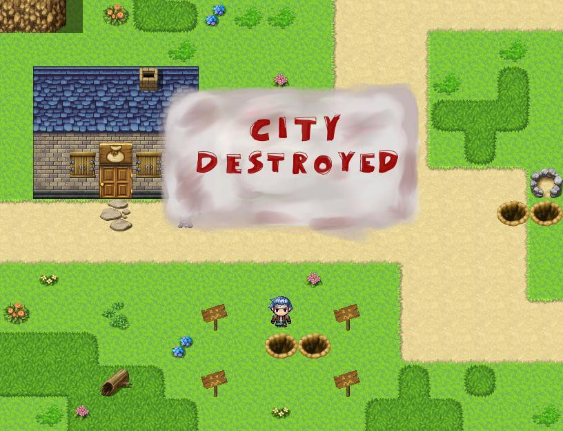 10000 ways to destroy a city(IGMC2017) (itch) - кадр 2