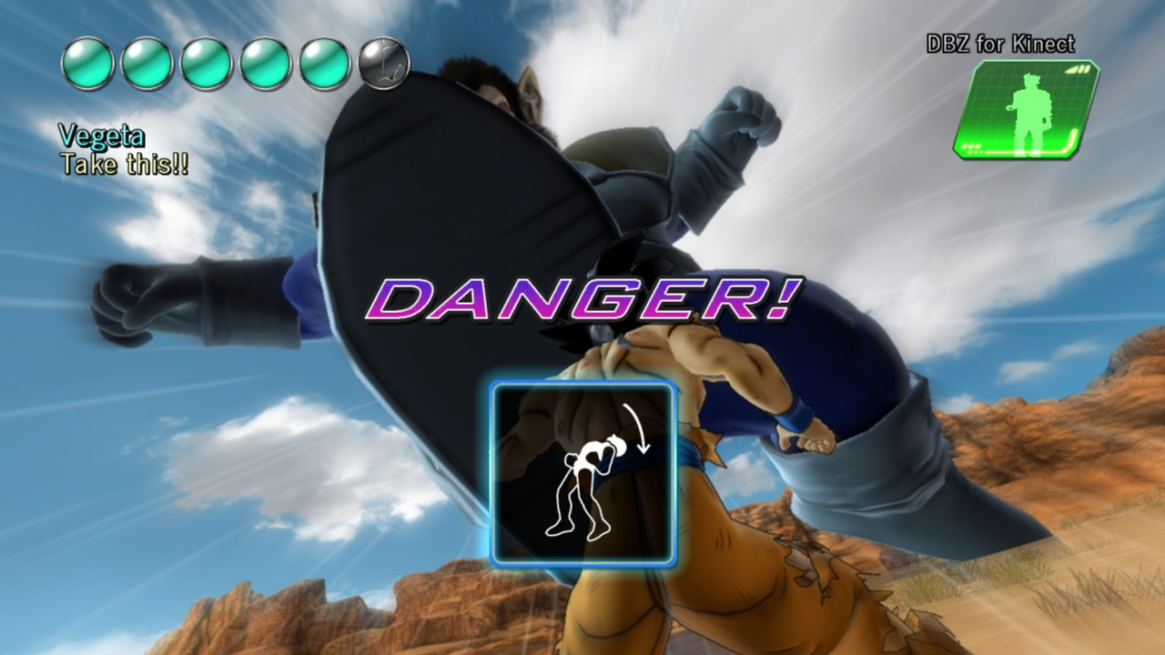 Dragon Ball Z for Kinect - кадр 2