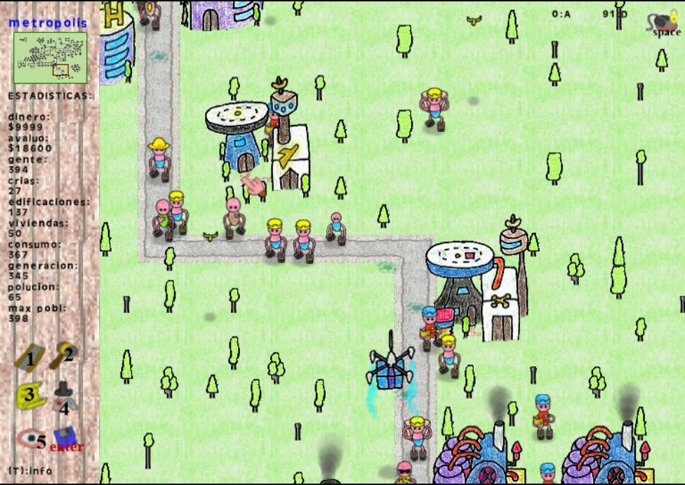 Omicrocity (itch) - кадр 1