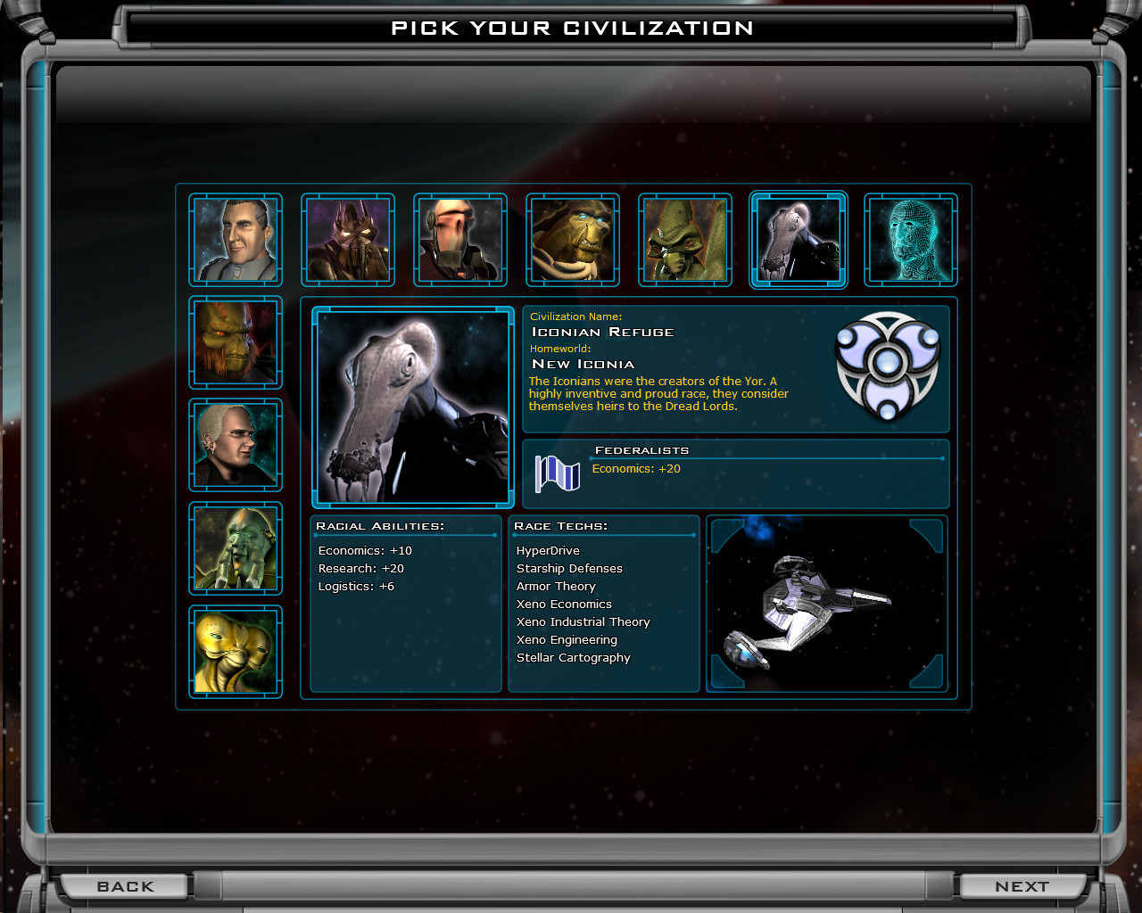 Galactic Civilizations 2: Dread Lords - кадр 10