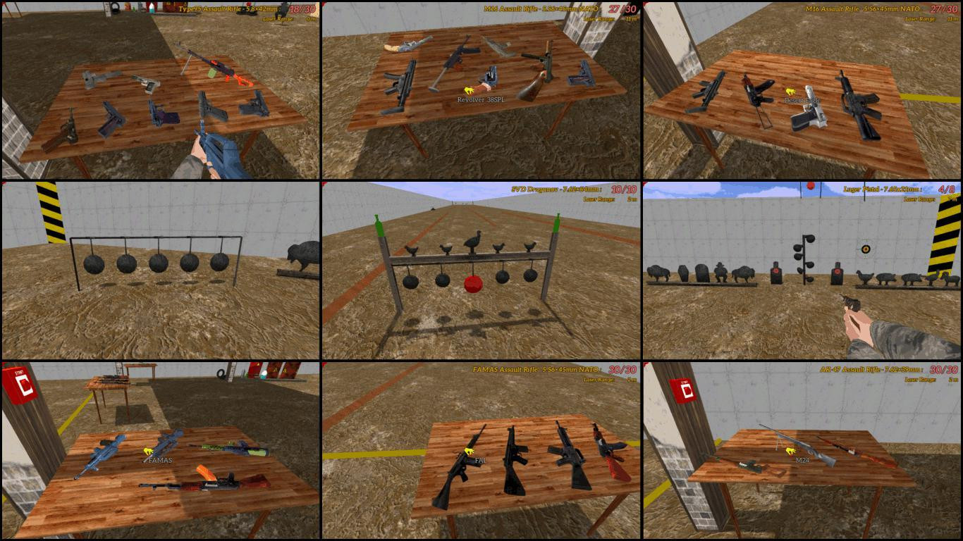 Weapons Simulator - Outdoor Edition (itch) - кадр 1