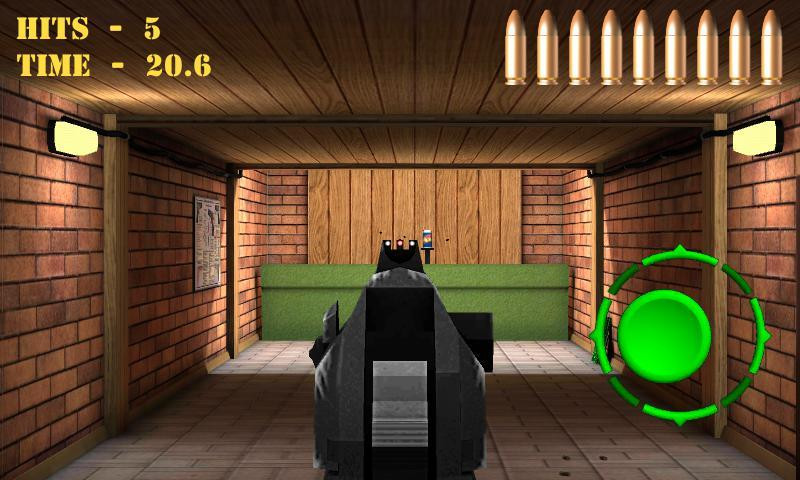 Pistol shooting at the target. Weapon simulator. (itch) - кадр 1