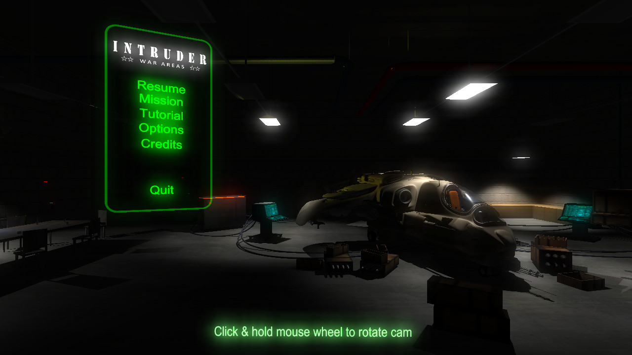 INTRUDER - WAR AREAS - кадр 1