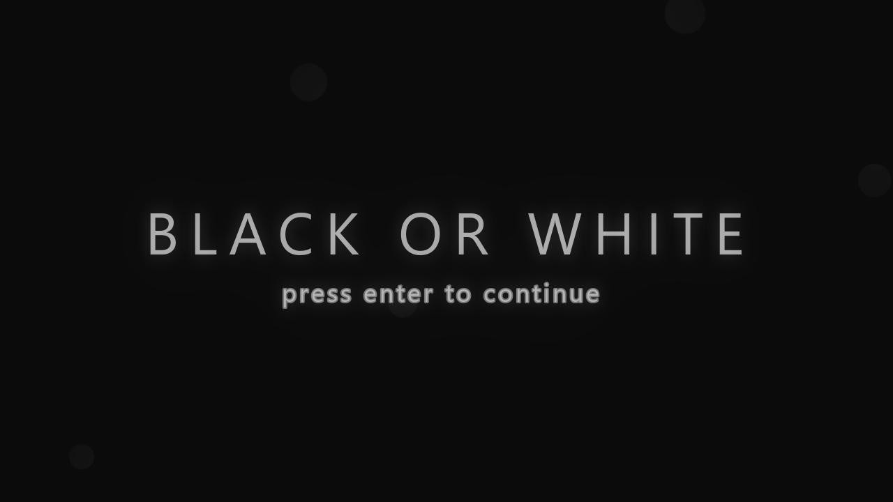 Black or White (caueh) (itch) - кадр 1