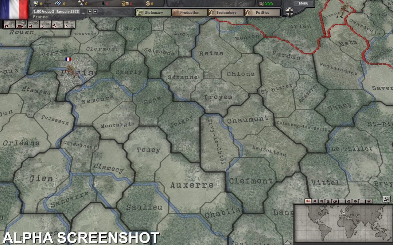Hearts of Iron 3 - кадр 1
