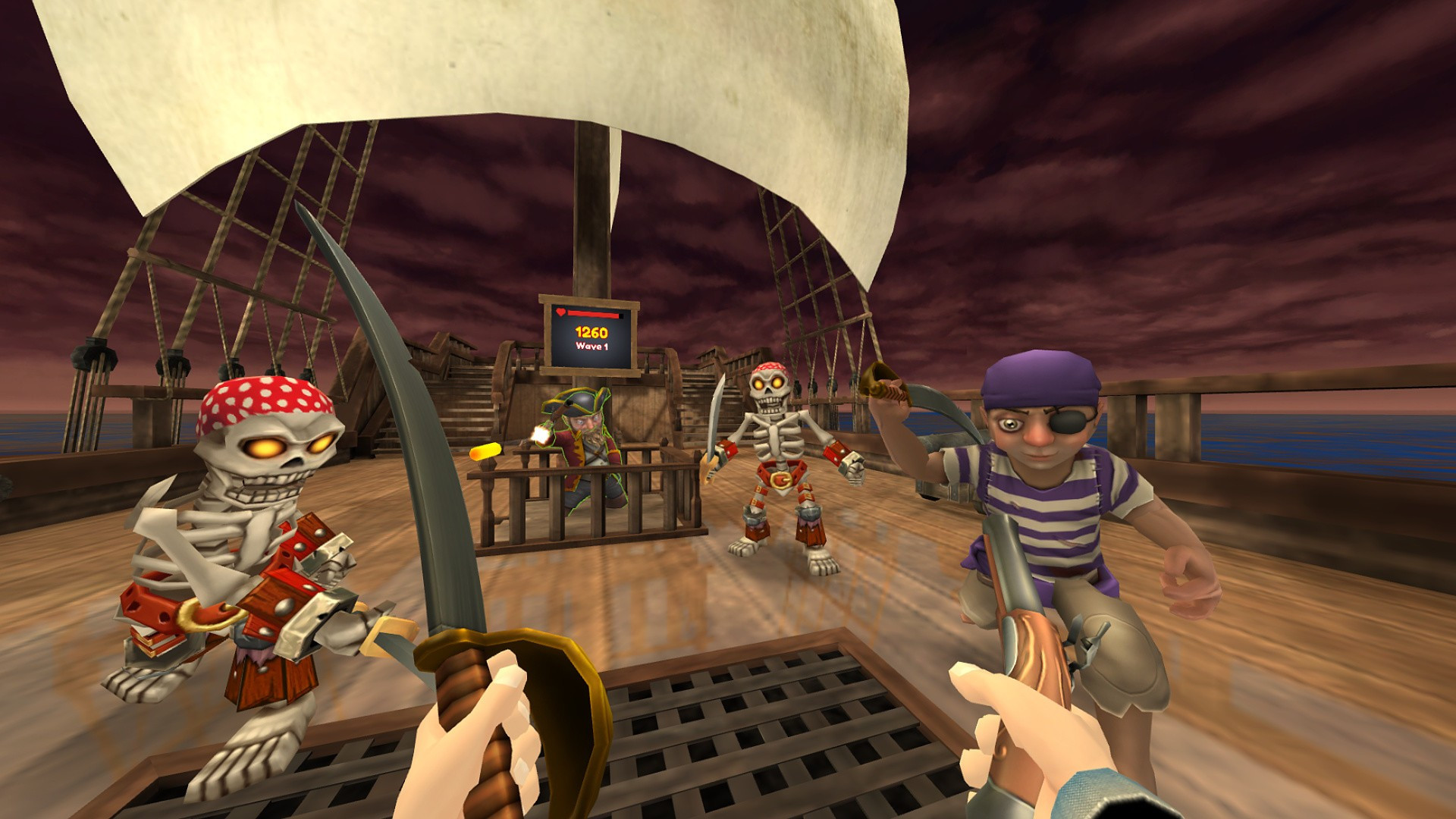 Pirates on Deck VR - кадр 1