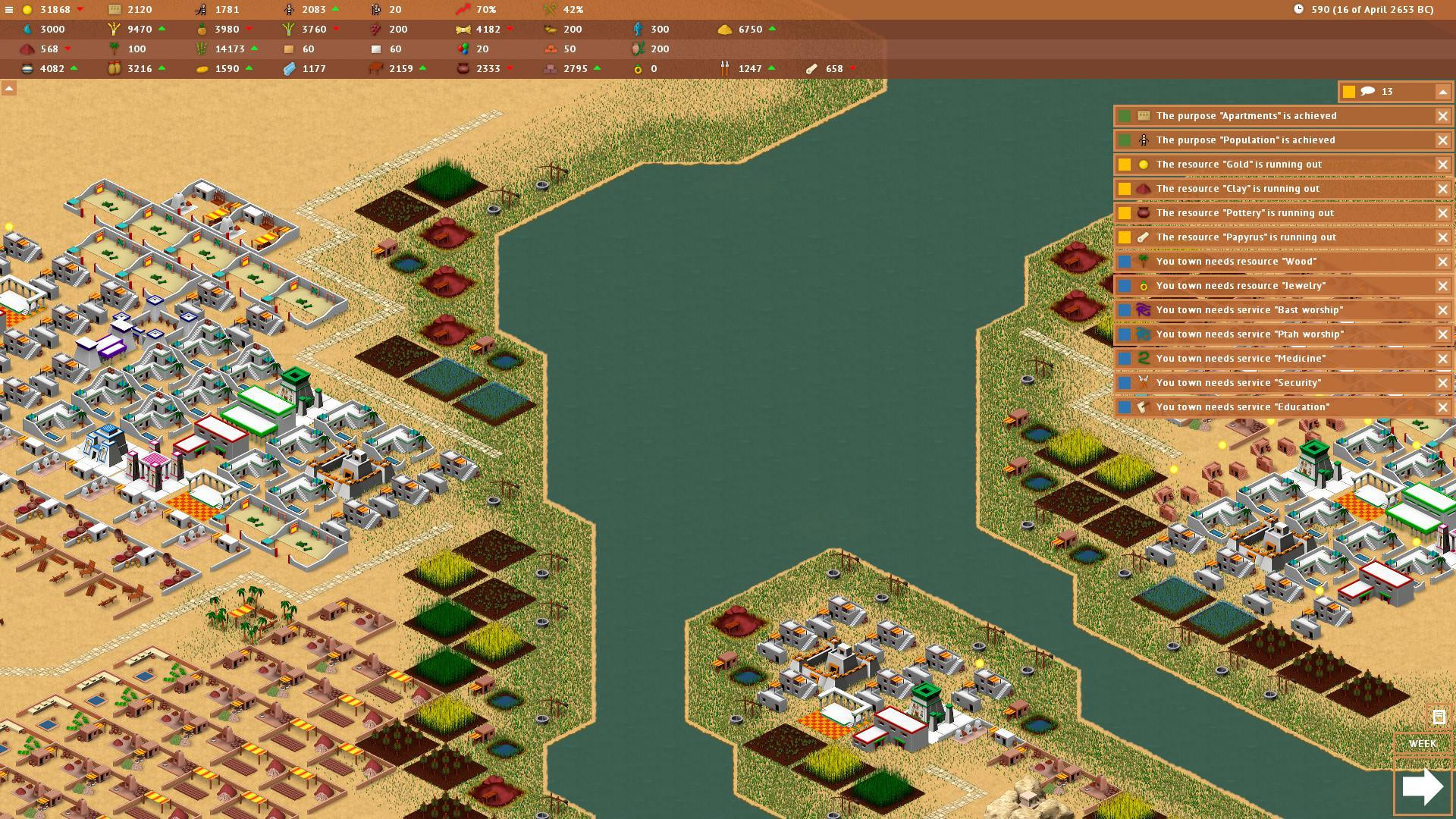 Turn-Based Kingdom: Ancient Egypt (itch) - кадр 1