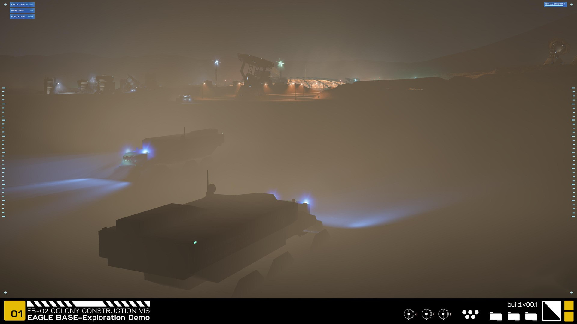 Project Eagle: A 3D Interactive Mars Base - кадр 2