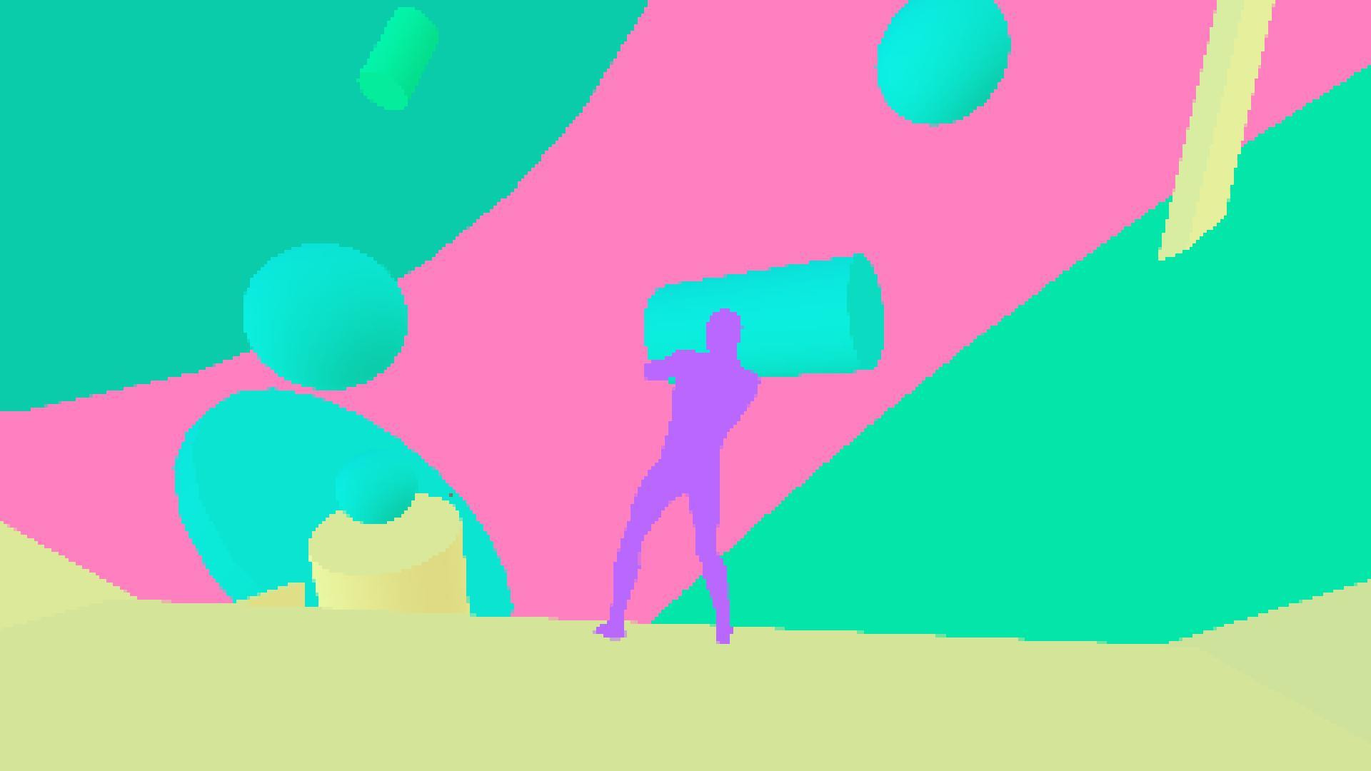 VaporWave Platformer Prototype (itch) - кадр 1