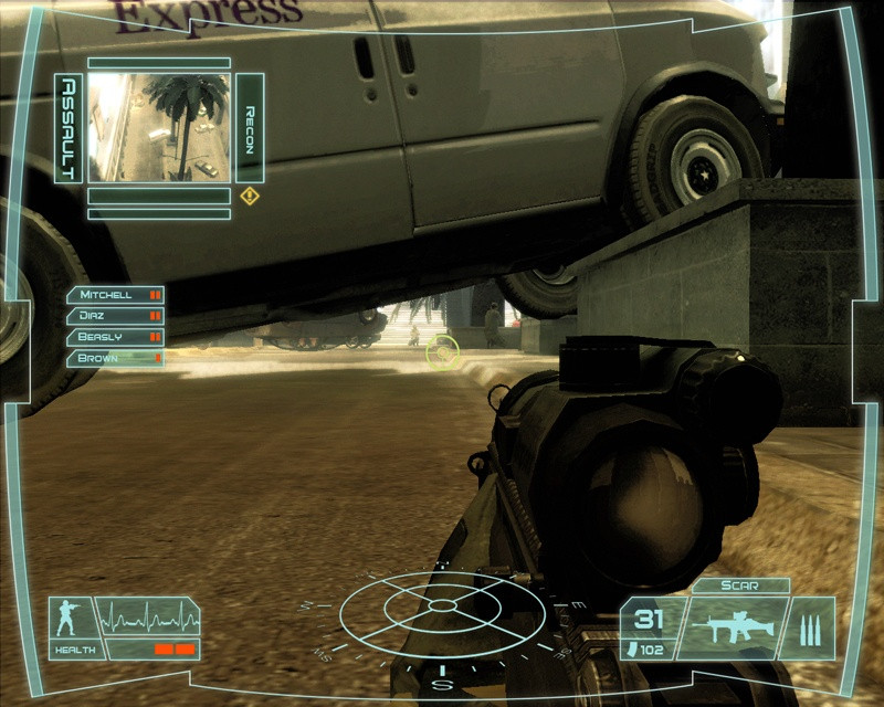 Tom Clancy's Ghost Recon: Advanced Warfighter - кадр 10