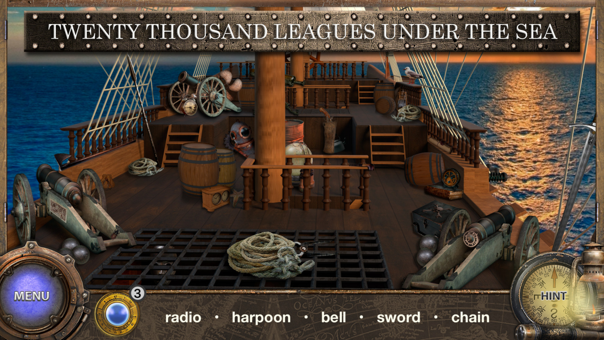 Hidden Object Adventure: Captain Nemo - кадр 1