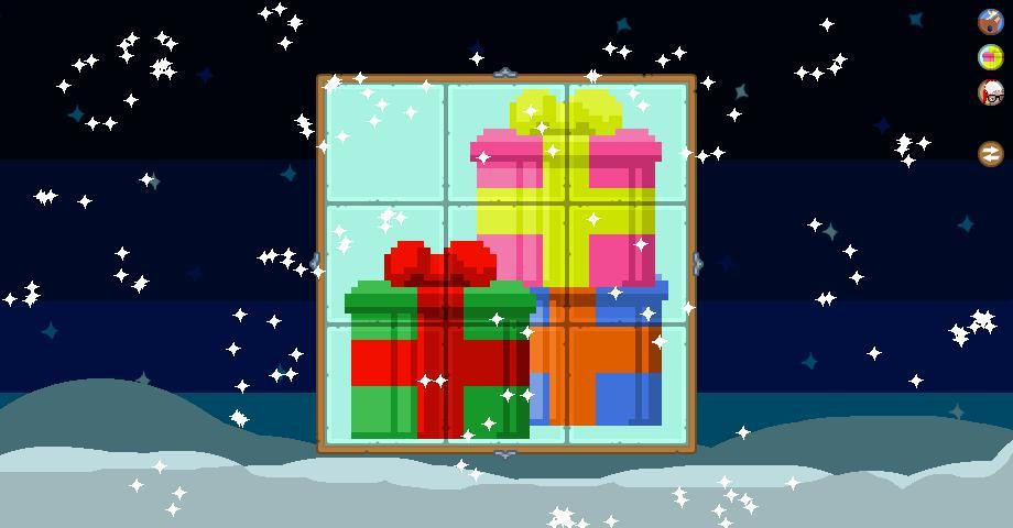 Petit jeu de taquin pour noël (itch) - кадр 1