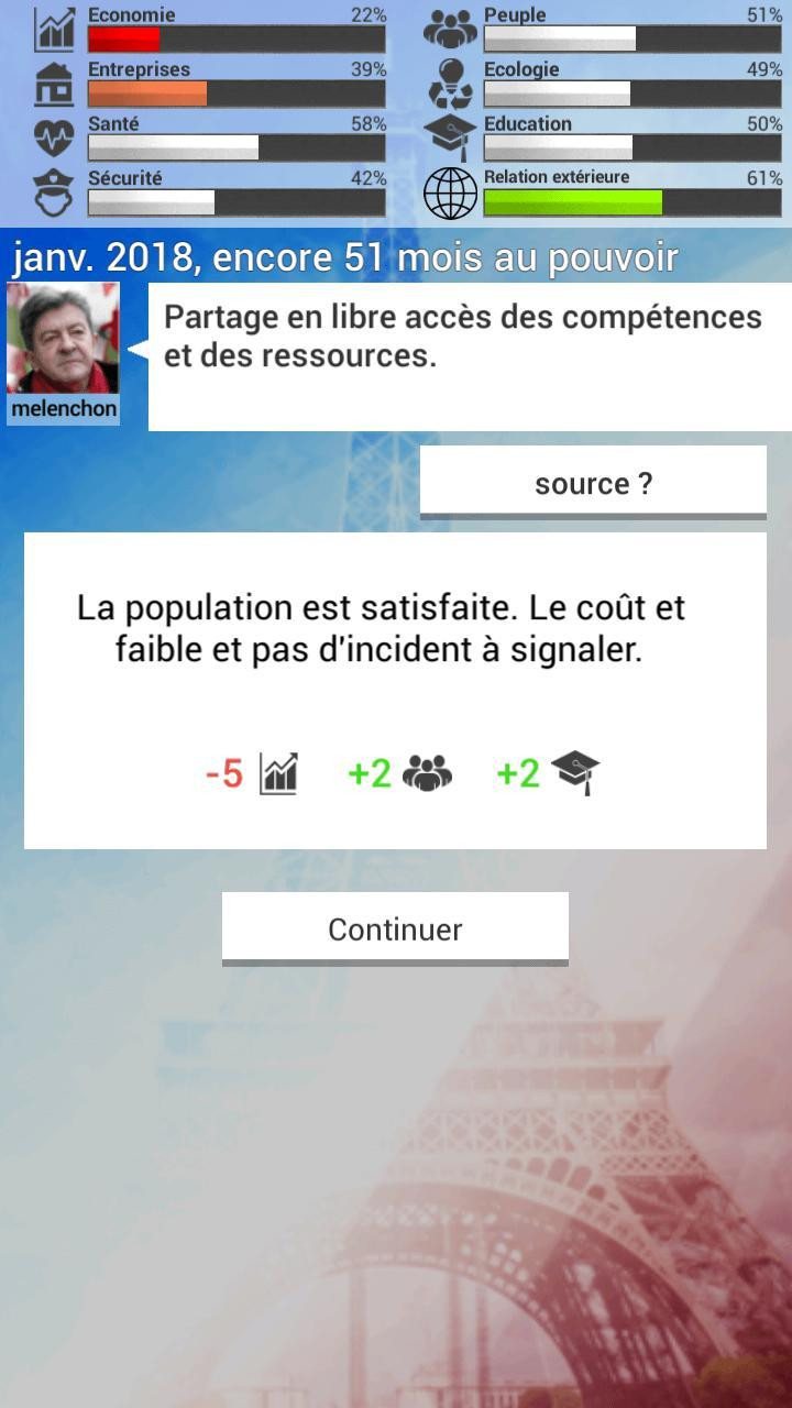 Toi, Président 2017 (itch) - кадр 2
