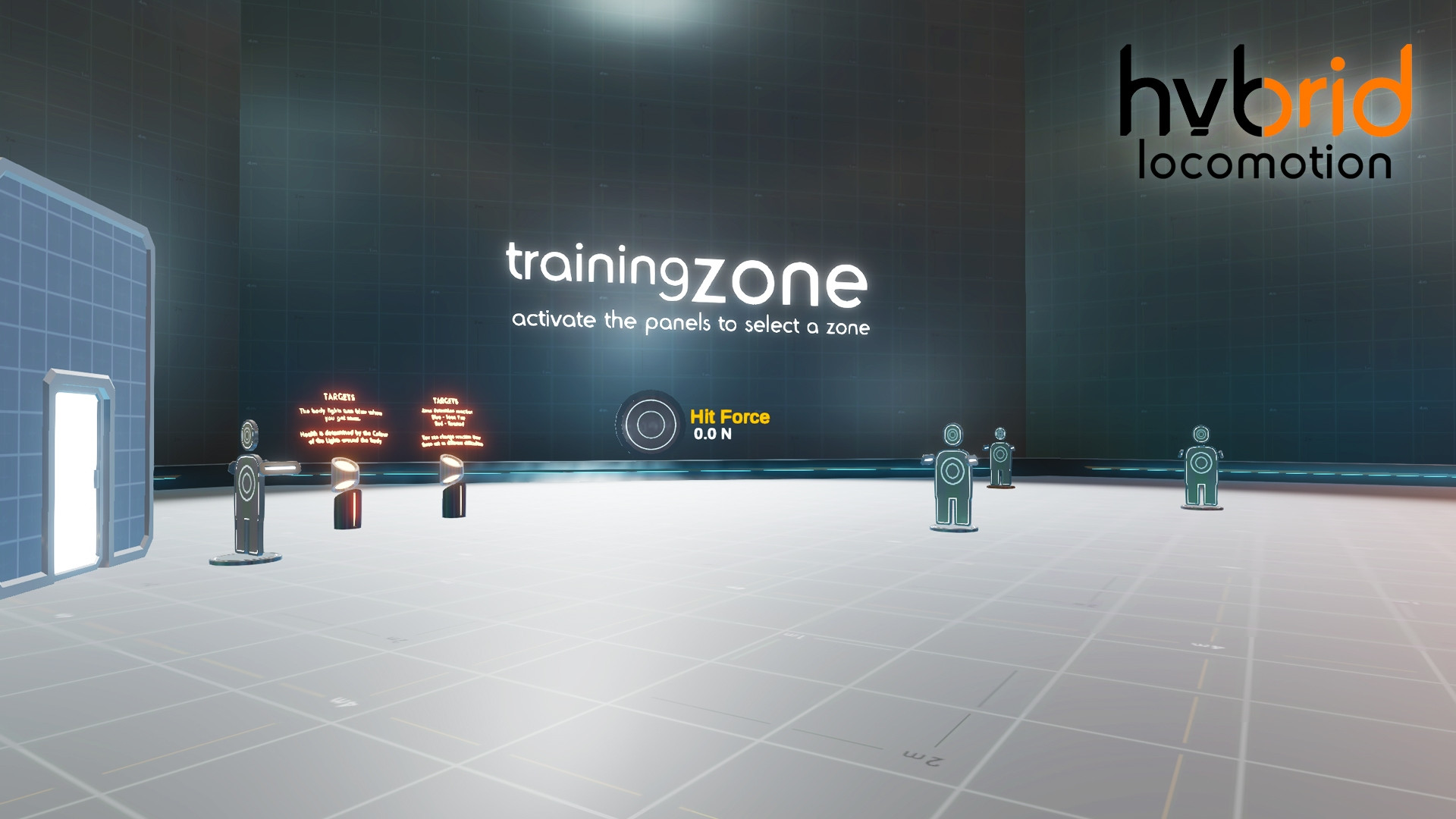 HYBRID Locomotion Test Chamber - VR Tech Demo (itch) - кадр 1