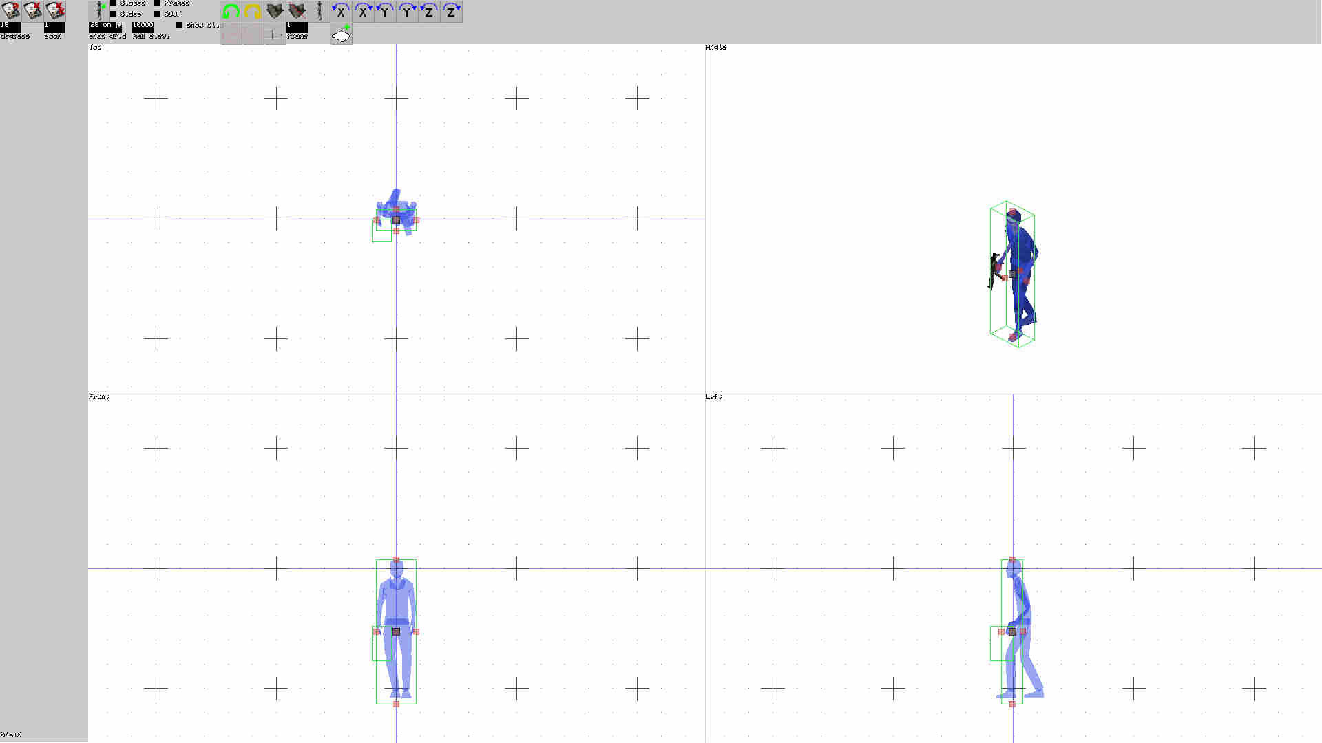 3D Sprite Renderer - кадр 1