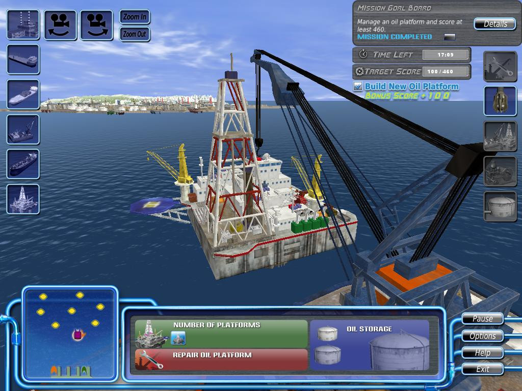 Oil Platform Simulator - кадр 1