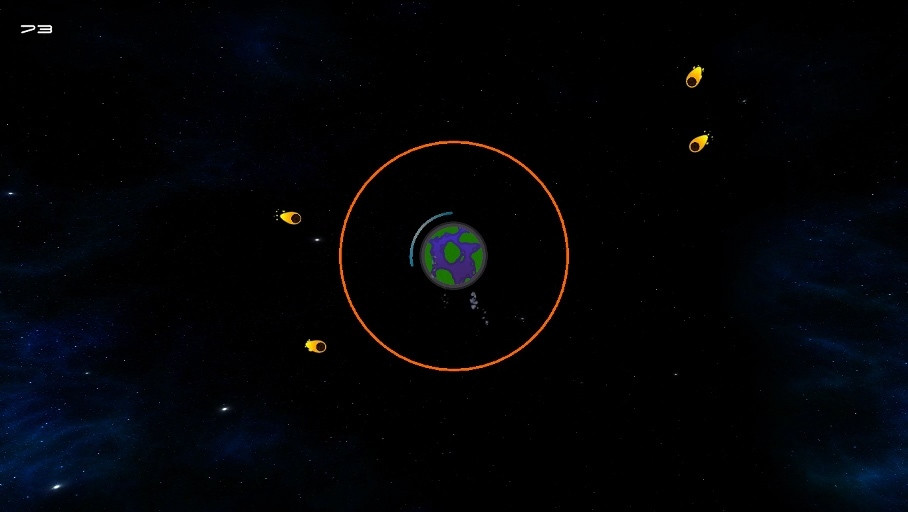 Planet Defender (itch) (HarpiaGamesStudio) - кадр 1