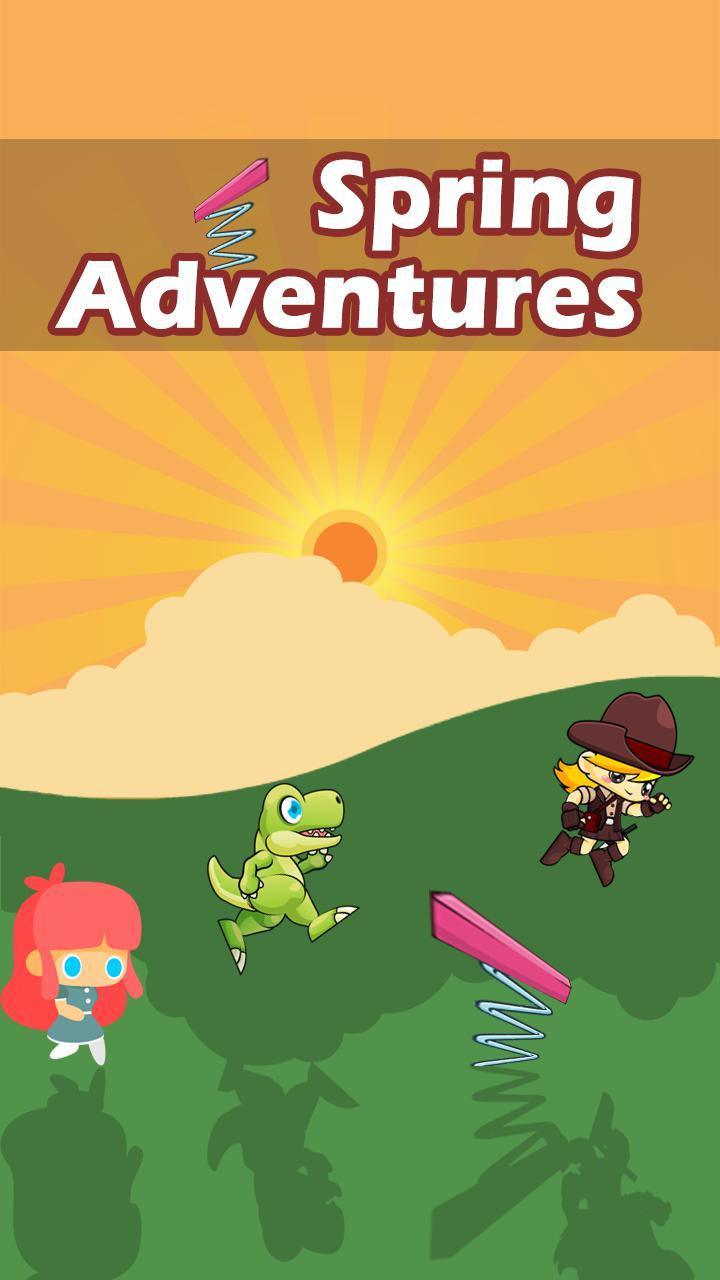 Spring Adventures | 2D jump game for Android ! (itch) - кадр 1