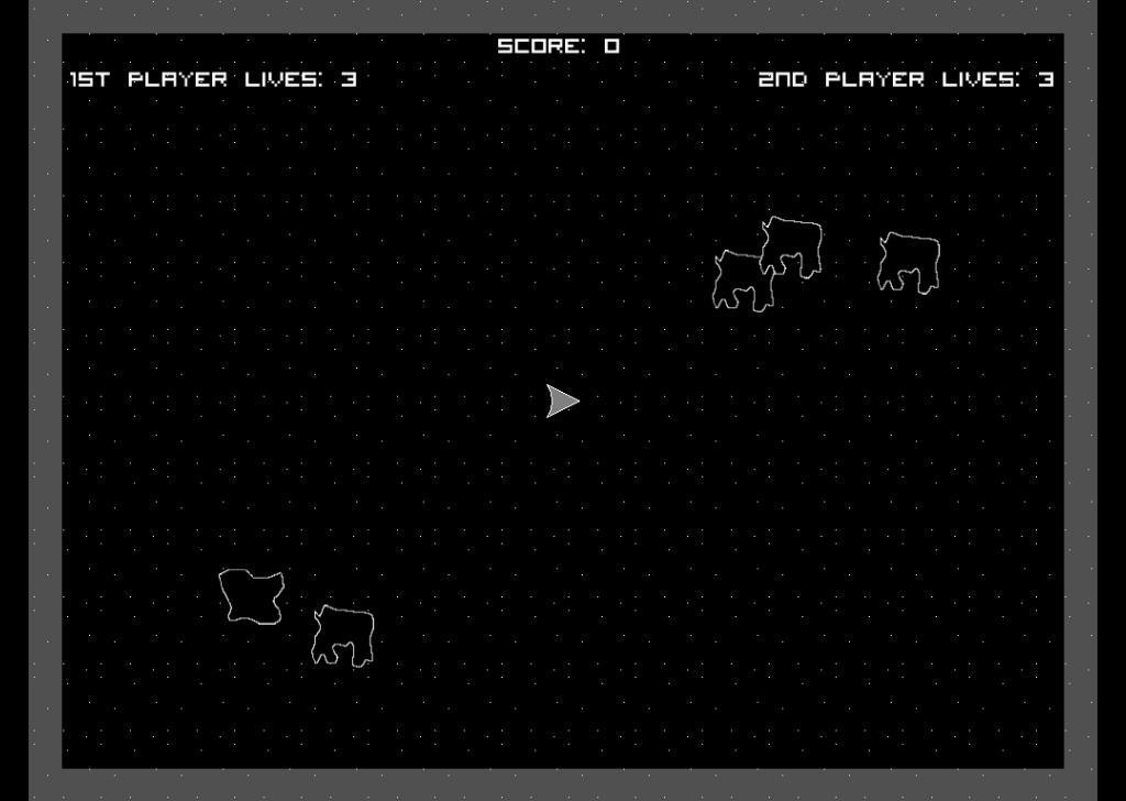 Asteroids Remake (itch) - кадр 1