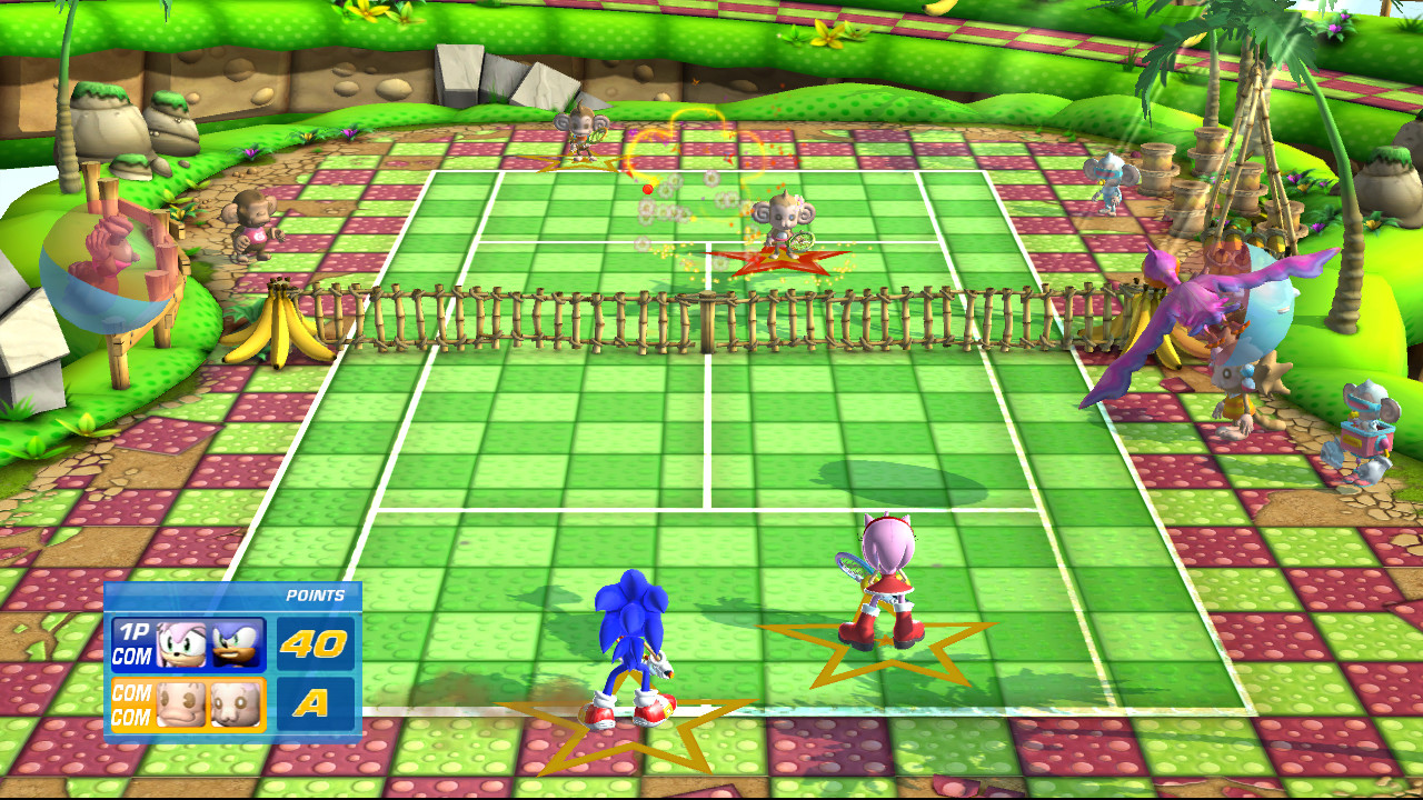 Sega Superstars Tennis - кадр 6