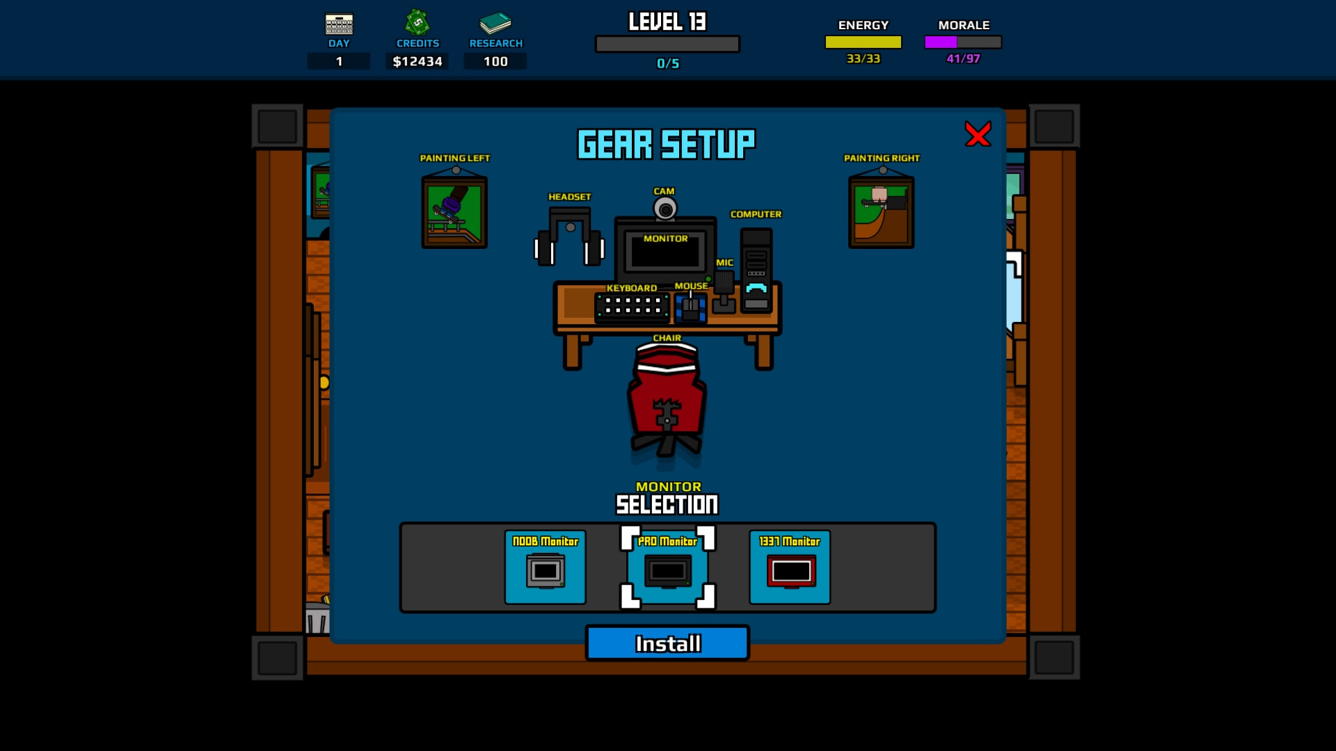Gamer Career Tycoon - кадр 1