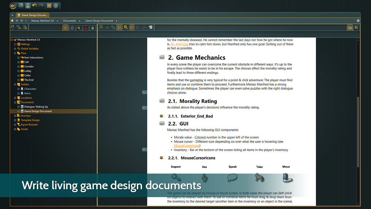 articy:draft 3 - Flex License - кадр 2