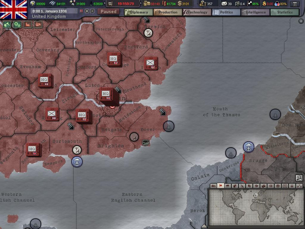 Hearts of Iron 3 - кадр 2