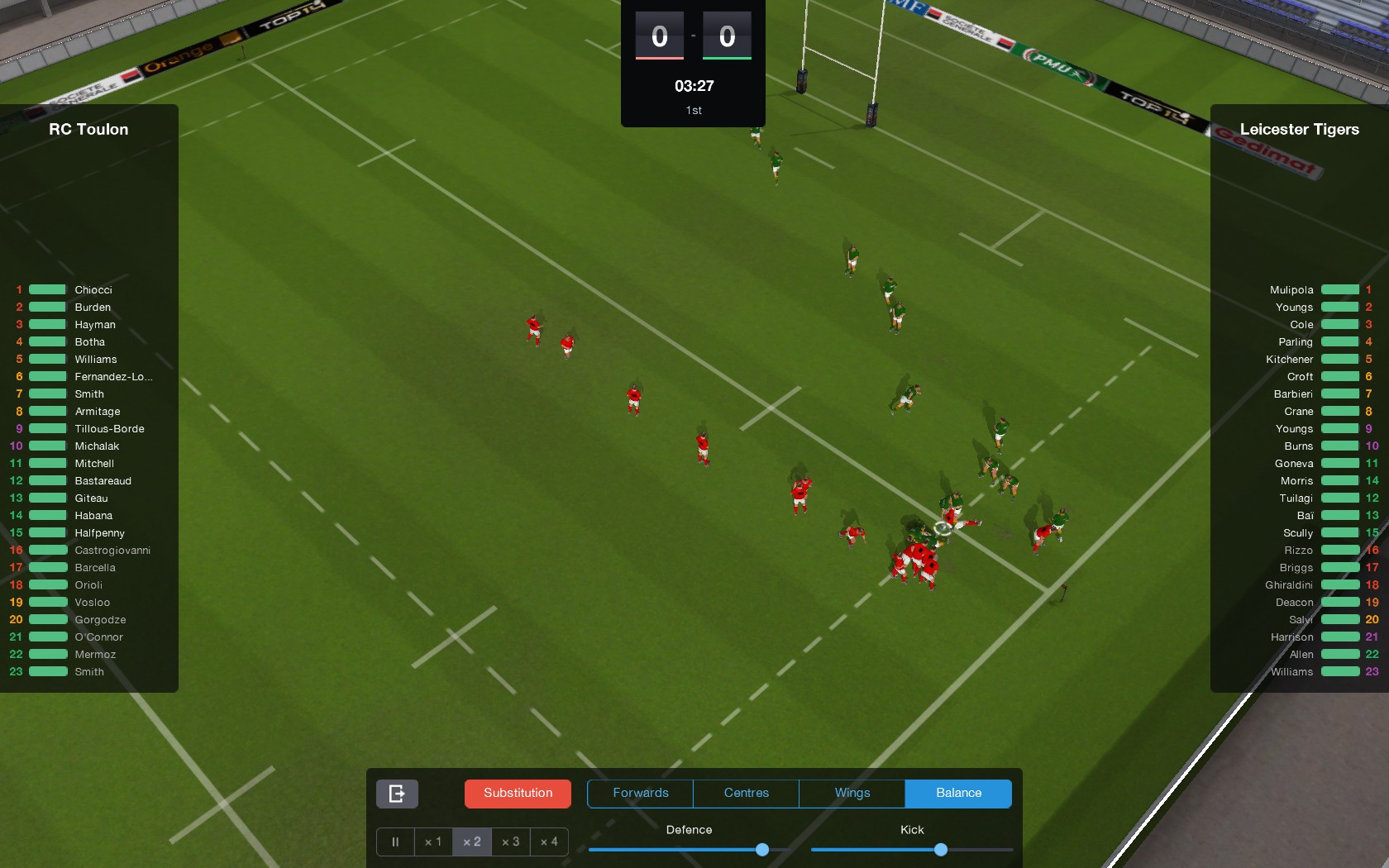 Pro Rugby Manager 2015 - кадр 5