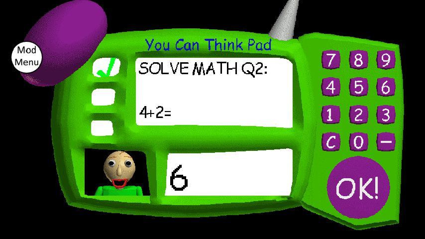 Baldi Basics In Education And Learning (Android Version 1.4.3) (itch) - кадр 1