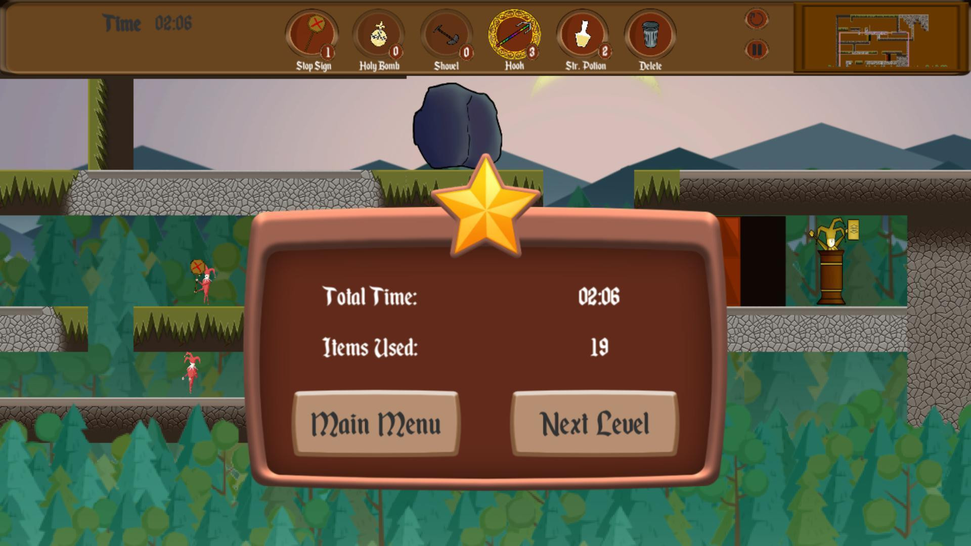 The Quest For The Holy Book Of Jokes! (itch) - кадр 1