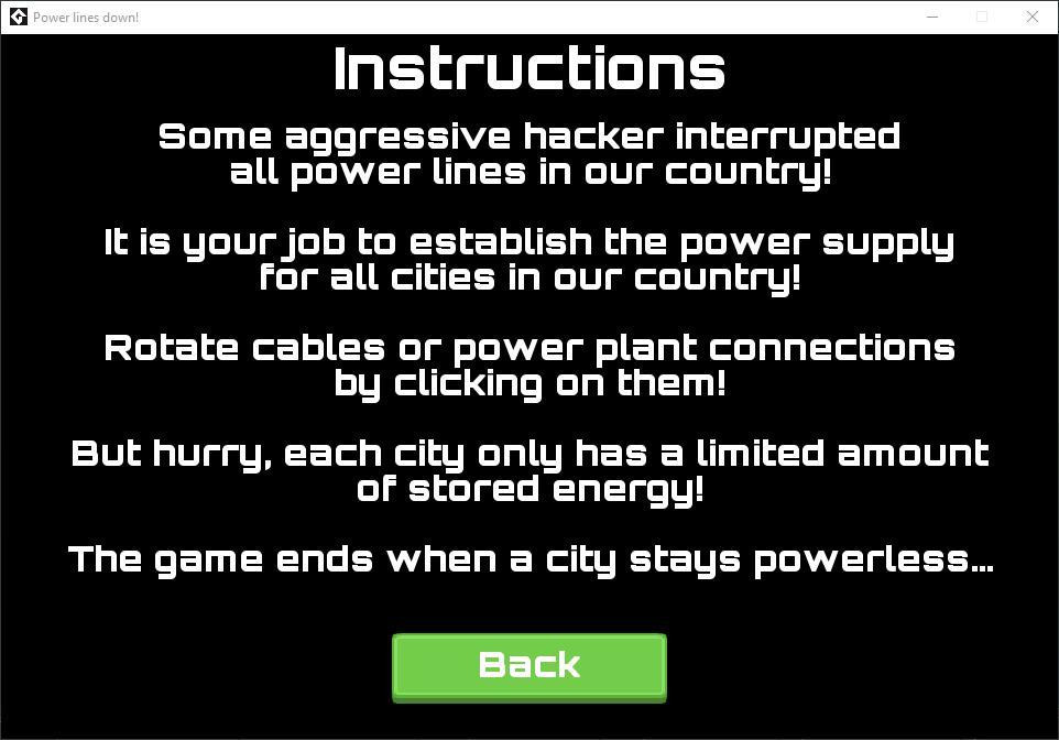 Power lines down (itch) - кадр 1