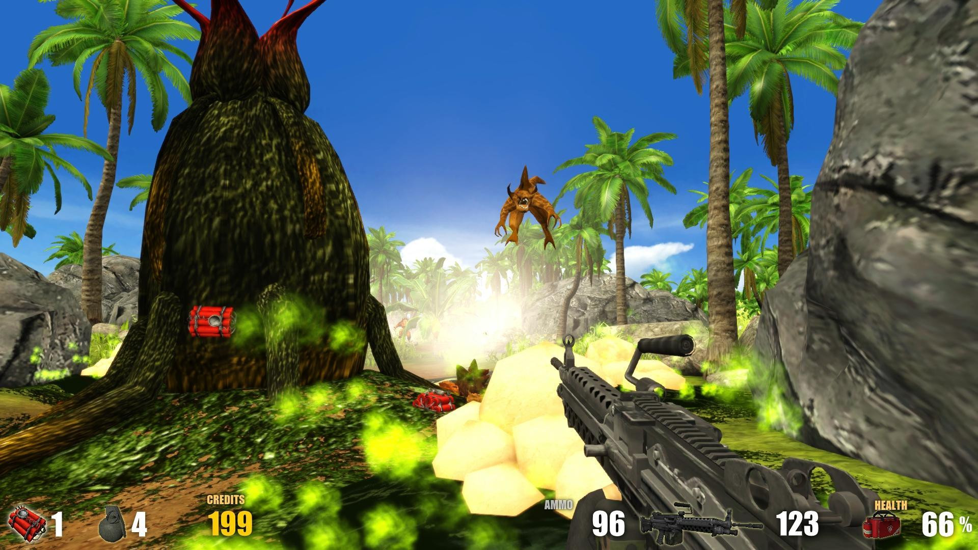 Action Alien: Tropical Mayhem - кадр 2