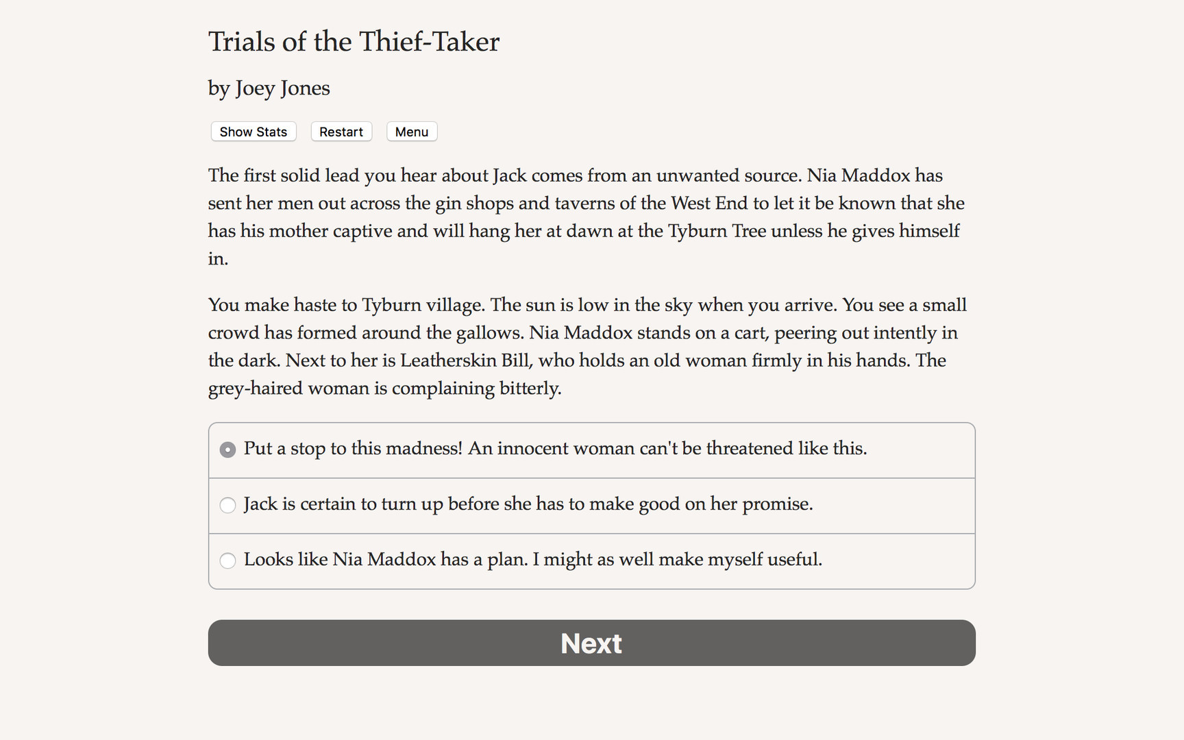 Trials of the Thief-Taker - кадр 1